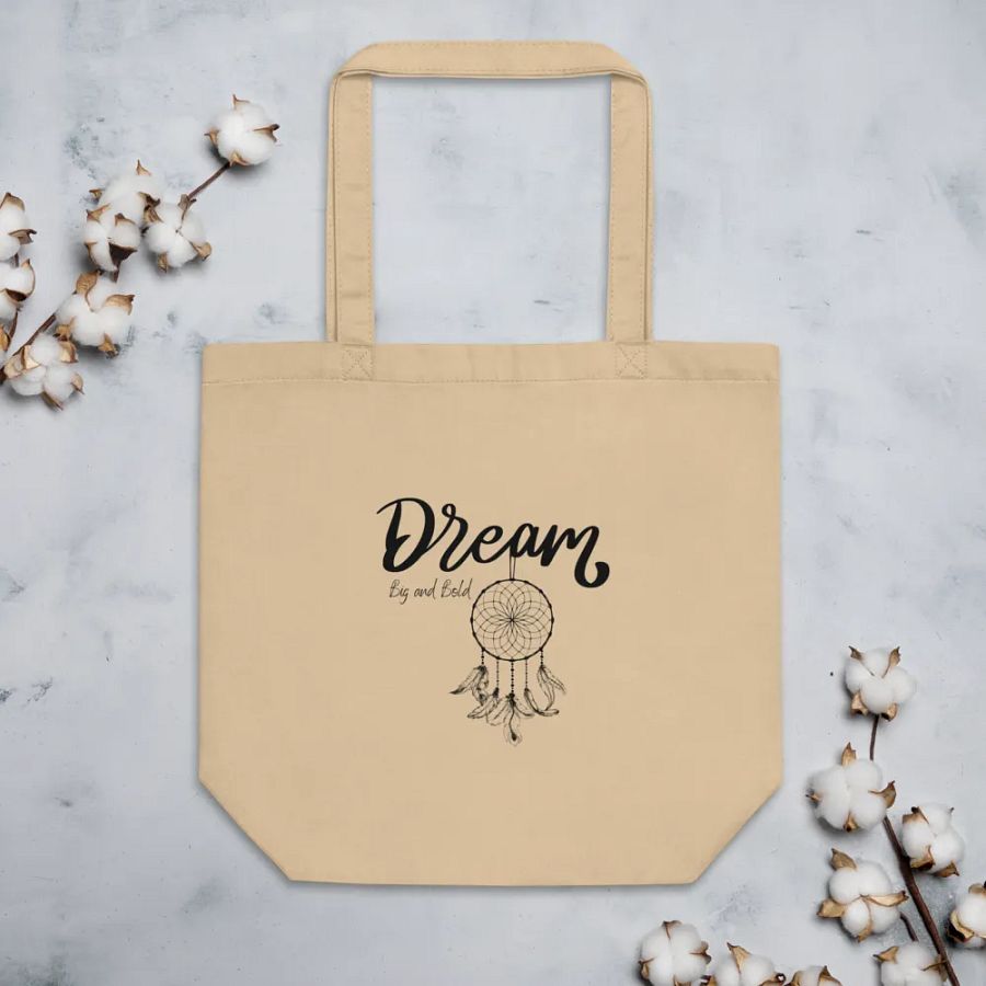 'Dream Big and Bold' Eco Tote product image (3)