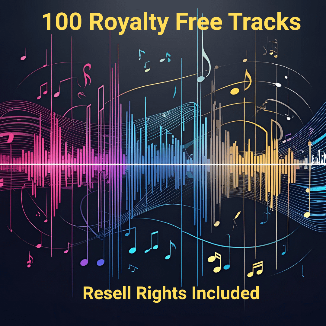 100 Royalty Free Music Tracks Bonus Resell Rights product image (1)