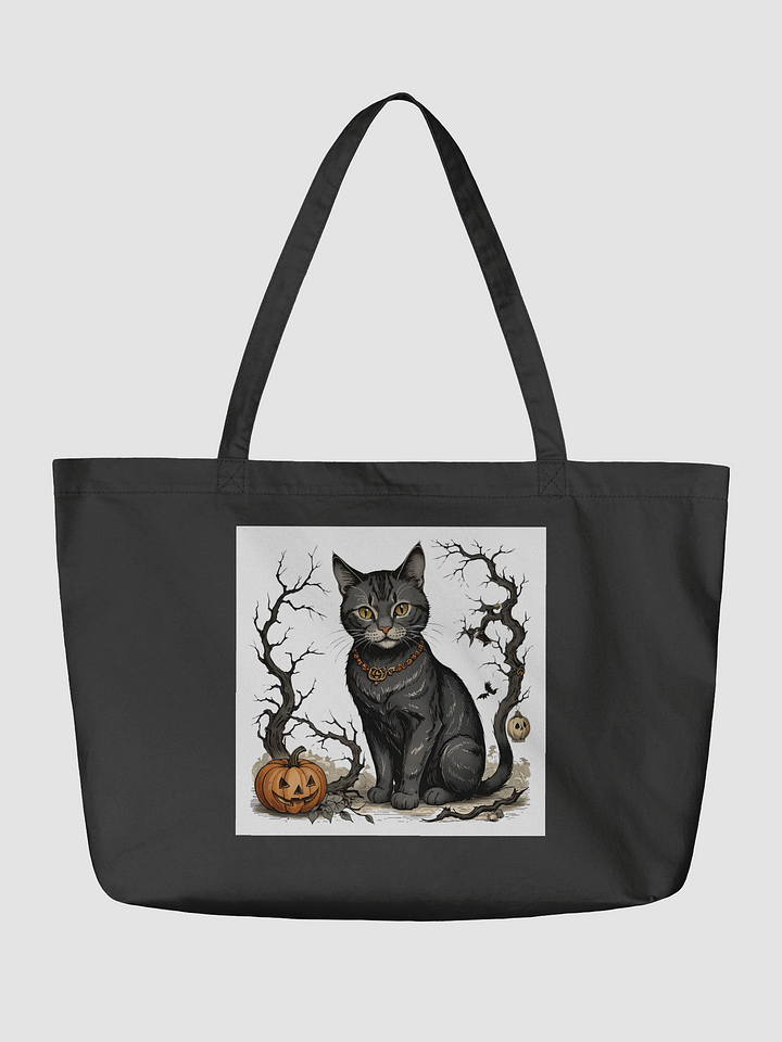 Whimsical Halloween Cat Tote product image (2)