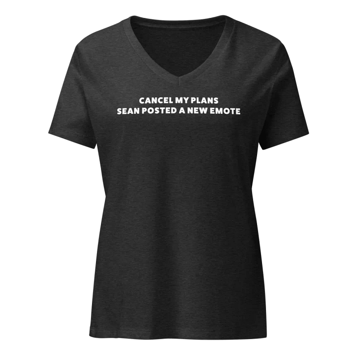 Cancel My Plans | Women's Relaxed V-Neck T-Shirt product image (3)