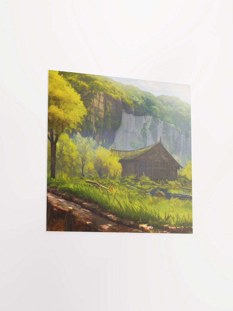 Tranquil Cabin Retreat Poster product image (12)