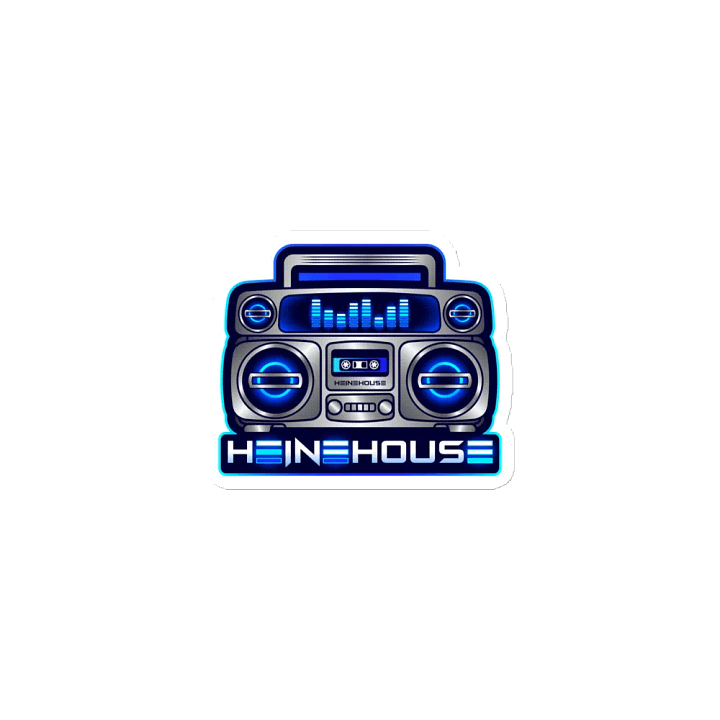 Die-Cut Magnet - Retro Boombox product image (1)