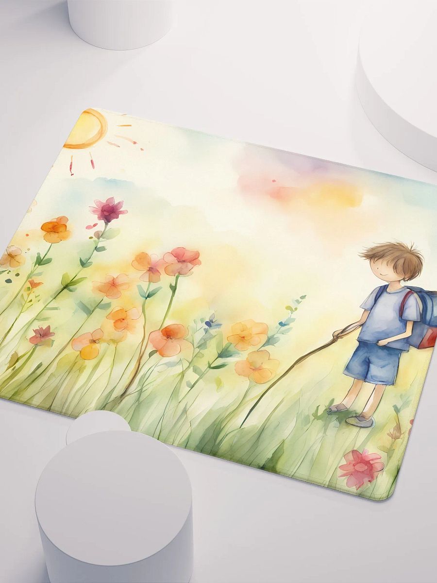 A Child and A Sun, Gaming Mouse Pad, 2 Sizes product image (3)