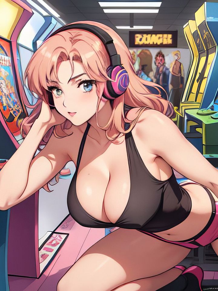 Tease and Tunes - 4K Retro 90's Vibes Wallpaper product image (1)