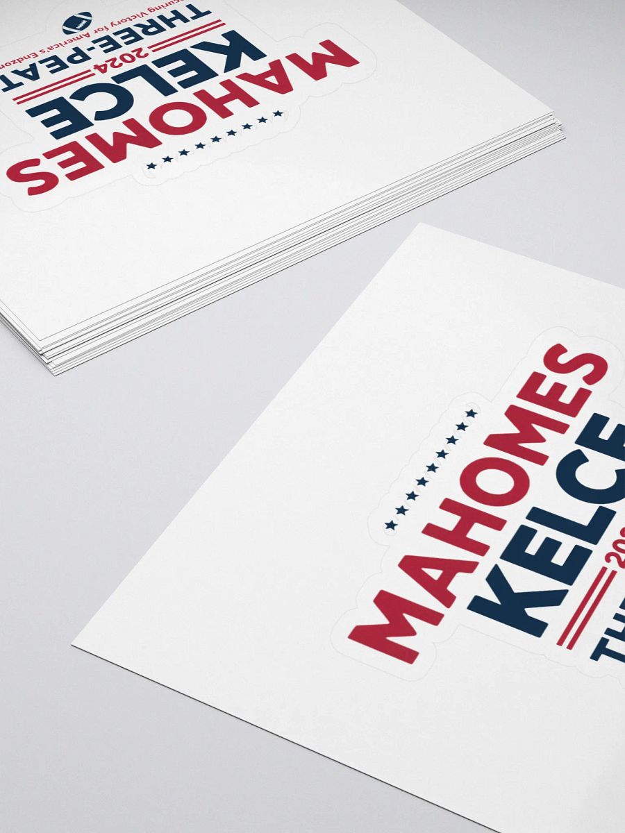 Mahomes & Kelce 2024 Campaign Stickers product image (4)