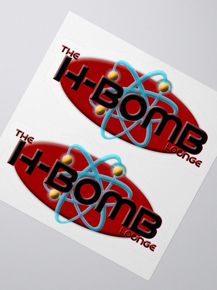H-Bomb Lounge Stickers product image (7)