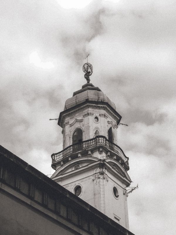 Spires of Prague I - Black & White Photo product image (1)