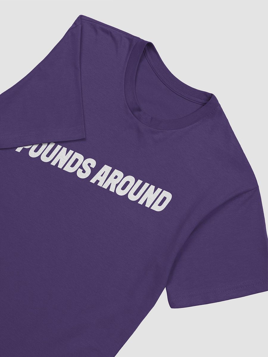 POUNDS AROUND PURPLE AND WHITE SHIRT product image (3)