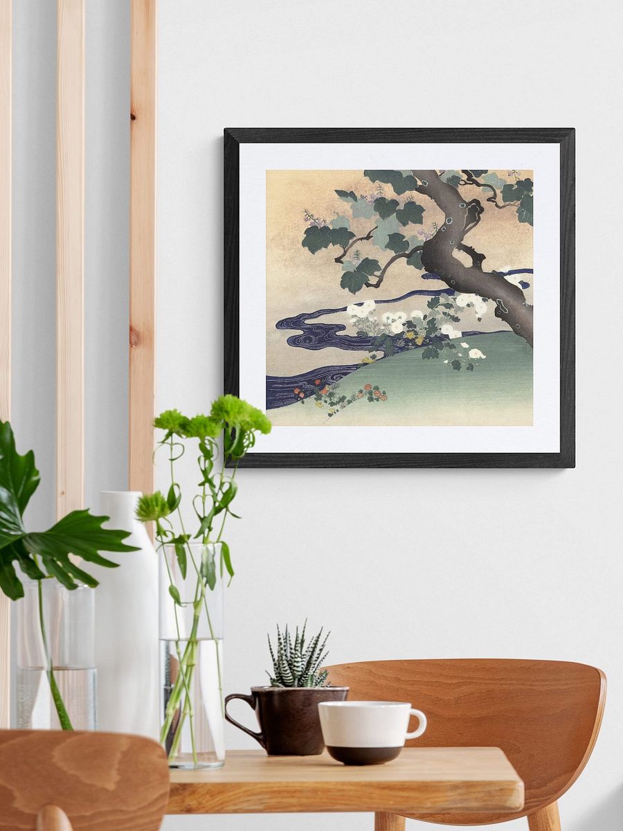 Tree and Chrysanthemums - Kogyo Tsukioka product image (2)
