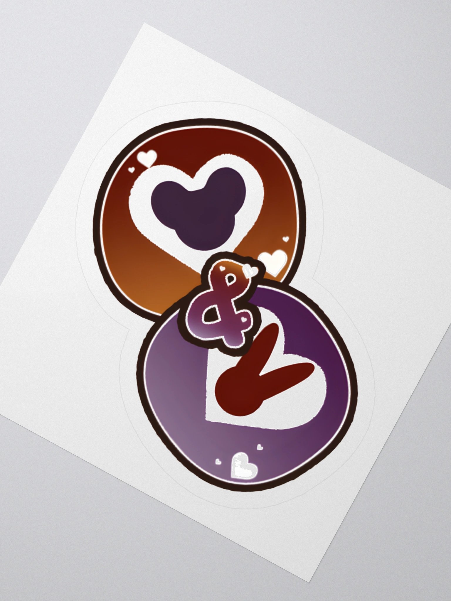 The Monroes Small Logo Sticker product image (2)