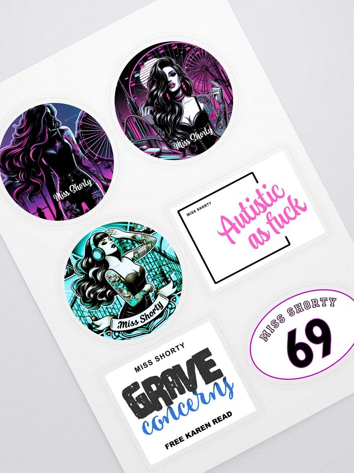 Another Set of Stickers! 3 logos and more ... product image (1)