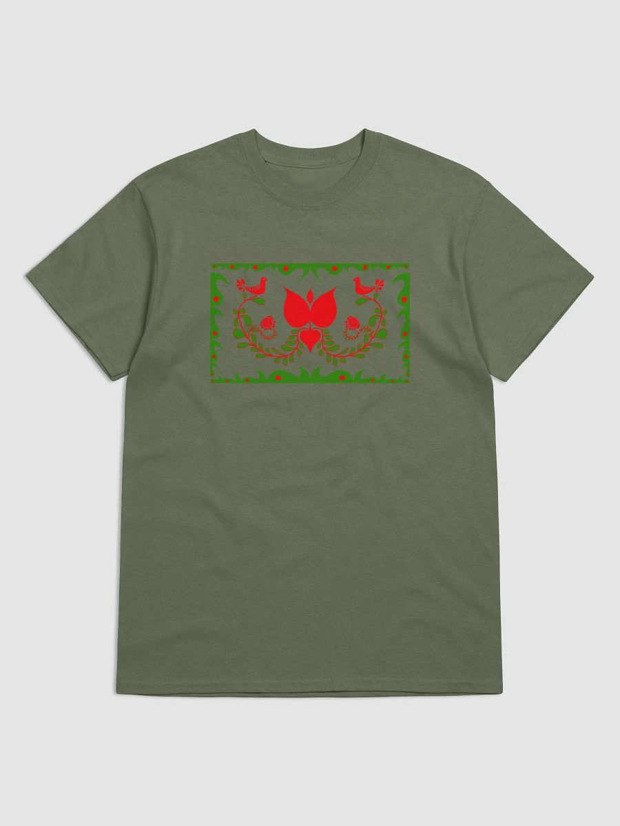 Symmetrical Hungary Floral Harmony T-Shirt product image (1)