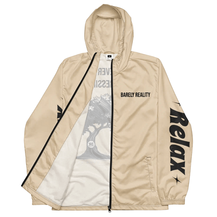 "NEVER STRESSIN" WINDBREAKER product image (1)