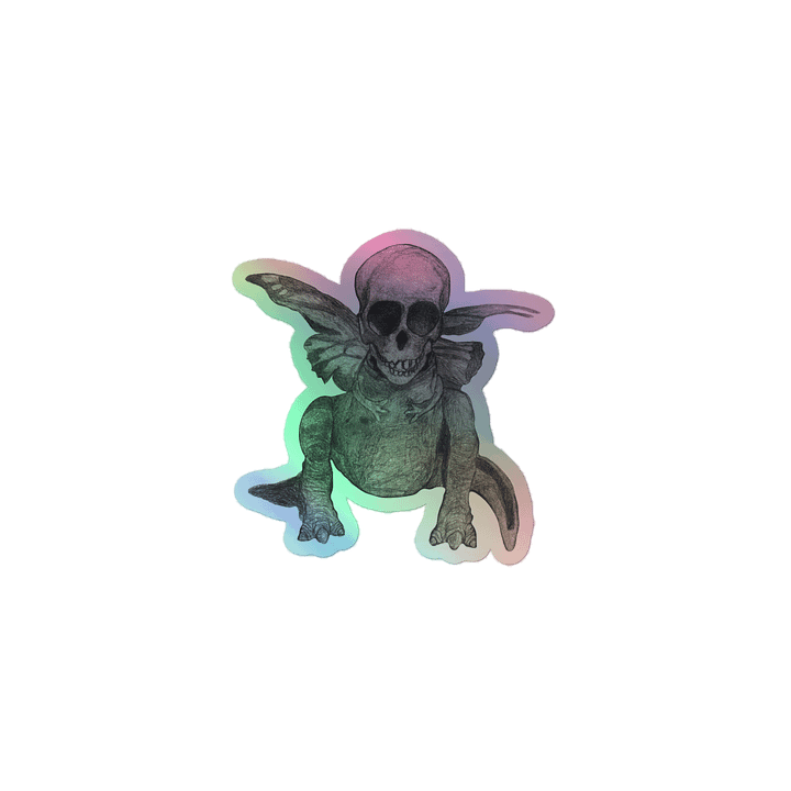 Dumb Little Guy Holographic Sticker product image (2)