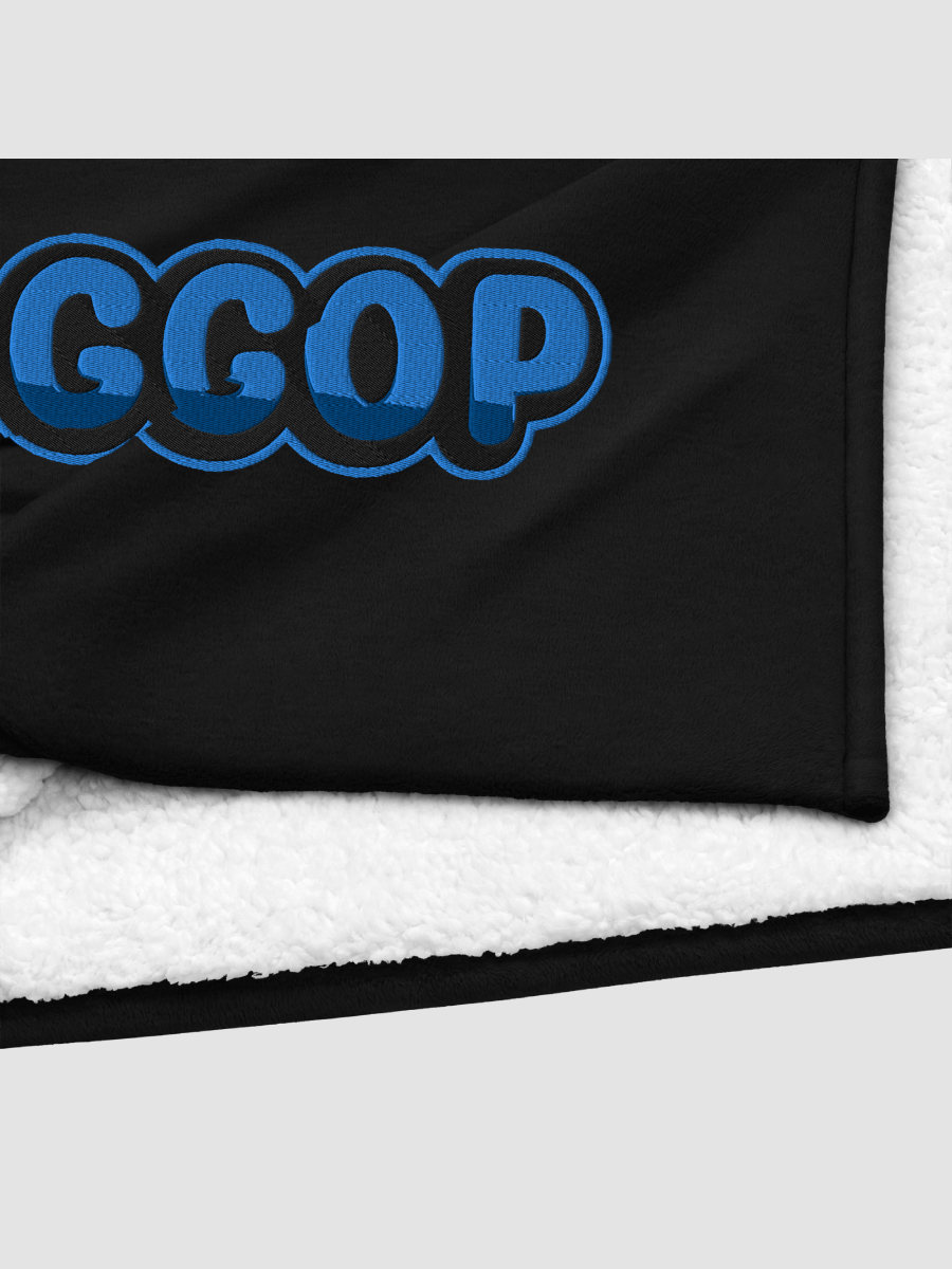 [GGOP] Port Authority Embroidered Premium Sherpa Blanket Port Authority BP40 - 1 product image (4)