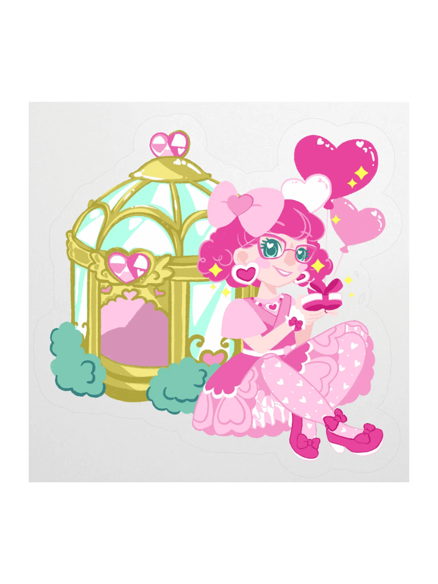 Hugs and Hearts Sticker product image (1)