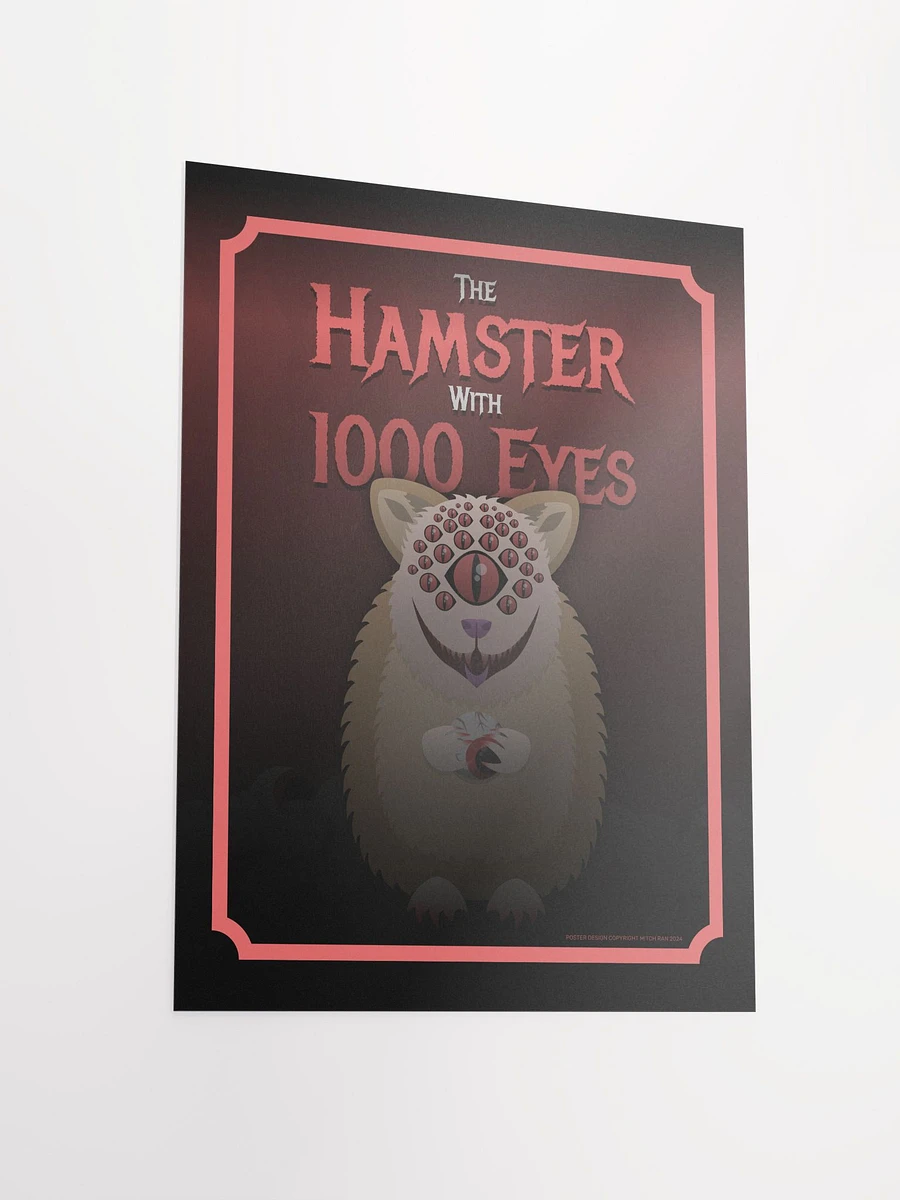 The Hamster with 1000 Eyes (Fictional Movie Poster) product image (4)