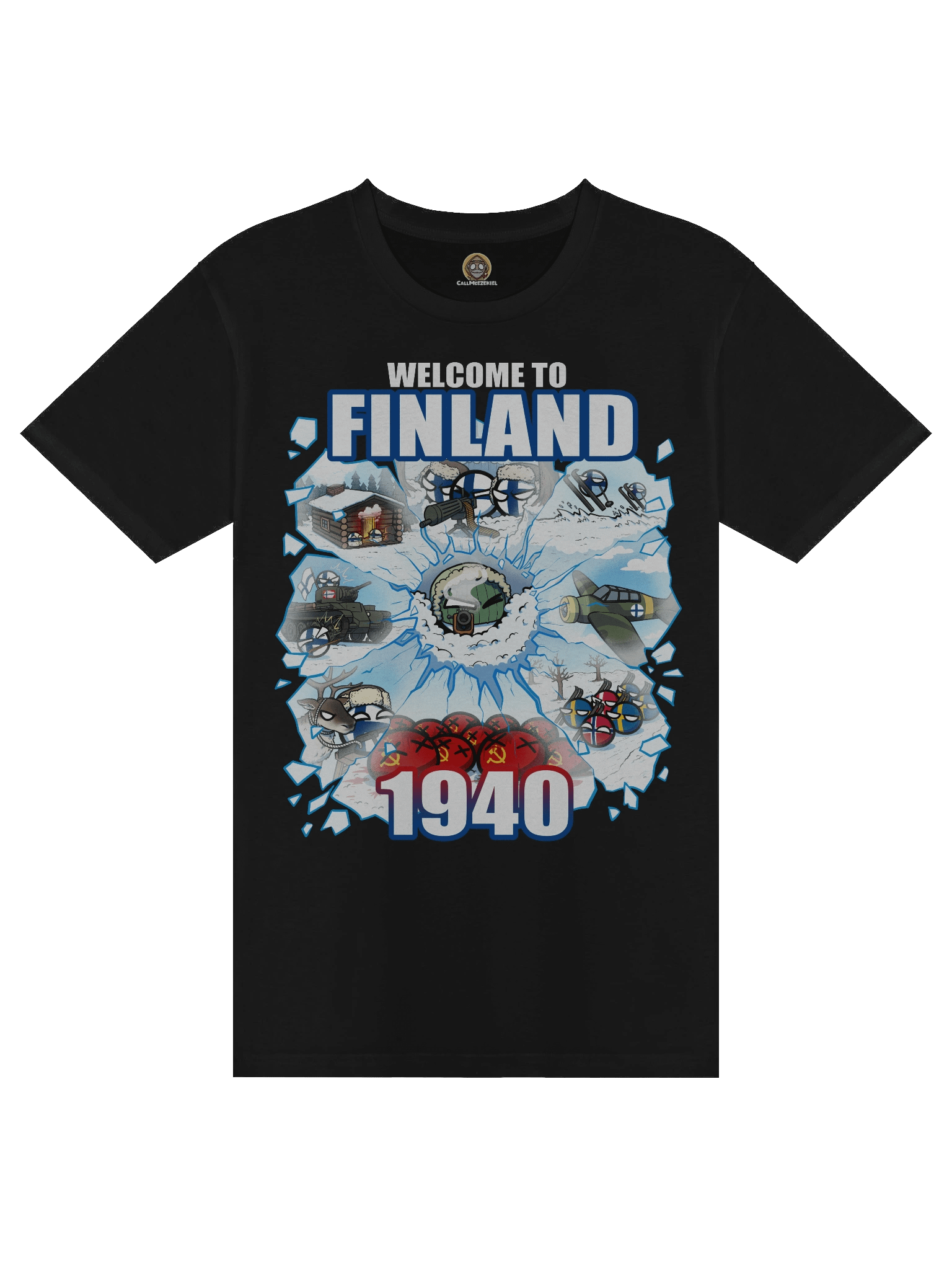Welcome to Finland 1940 Premium T-shirt product image (4)