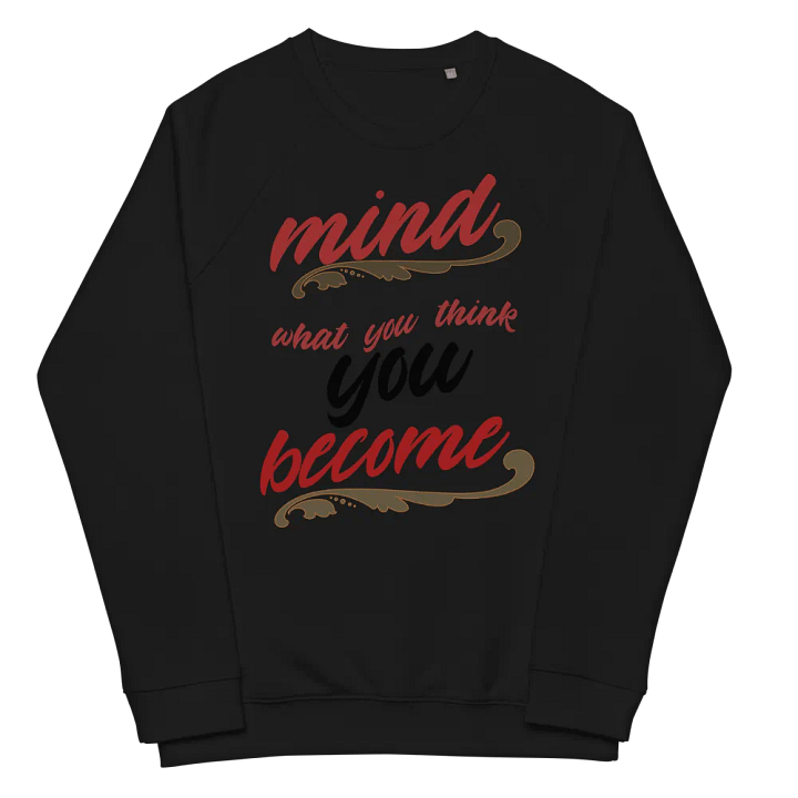Mind Become Unisex Organic Sweatshirt product image (2)