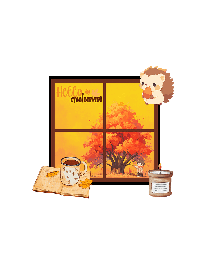 Autumn Season: Digital Sticker & Wallpaper product image (1)
