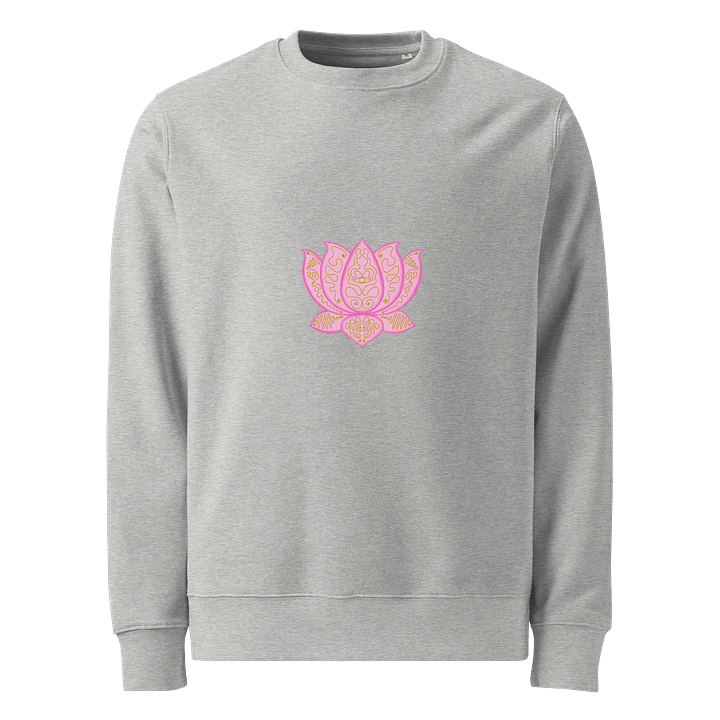 Golden Lotus Organic Sweatshirt product image (1)
