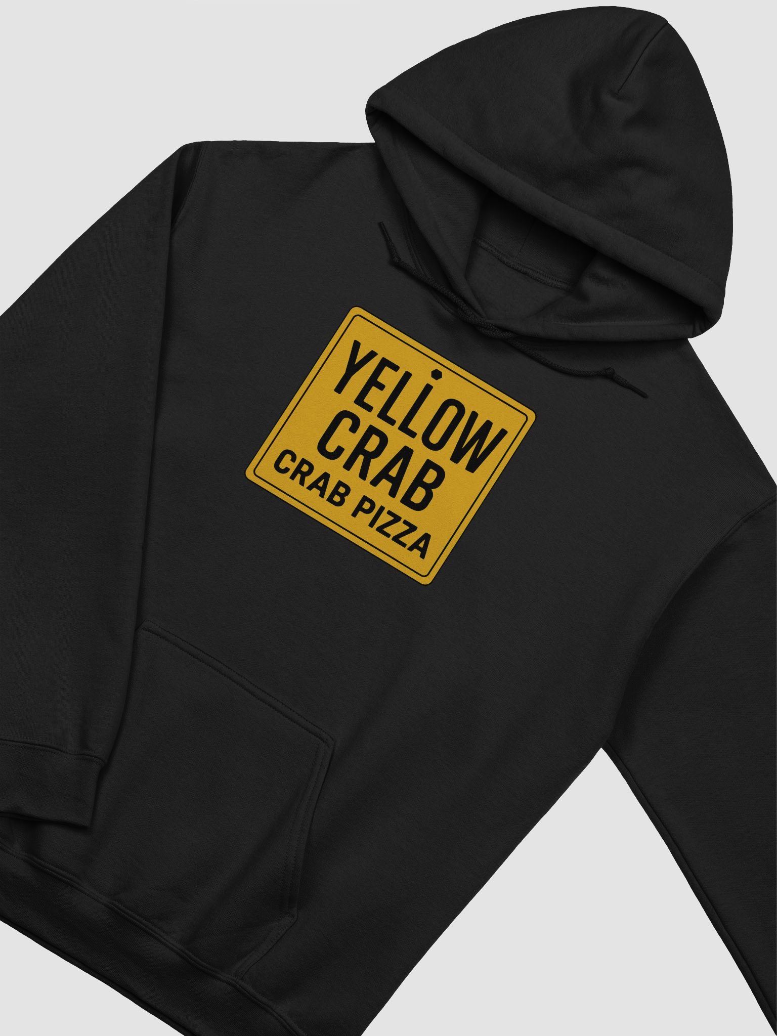 Yellow Crab Crab Pizza Classic Hoodie product image (14)