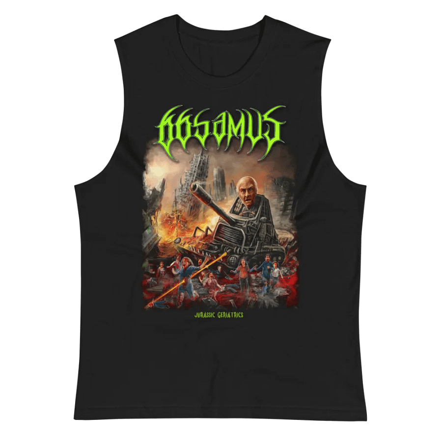 Jurassic Geriatrics muscle tank product image (3)