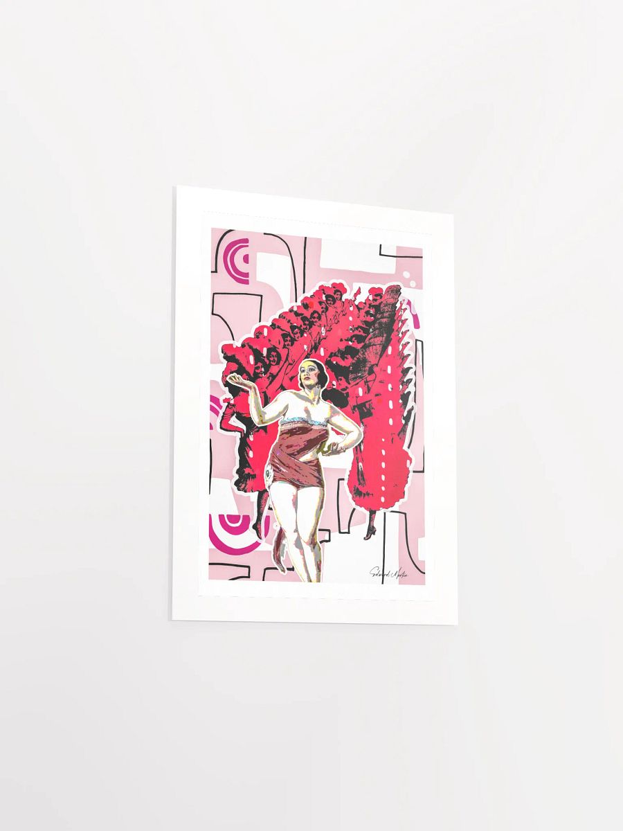 'Simply Divine' by Edward Martin: Mixed media Collage Print product image (4)