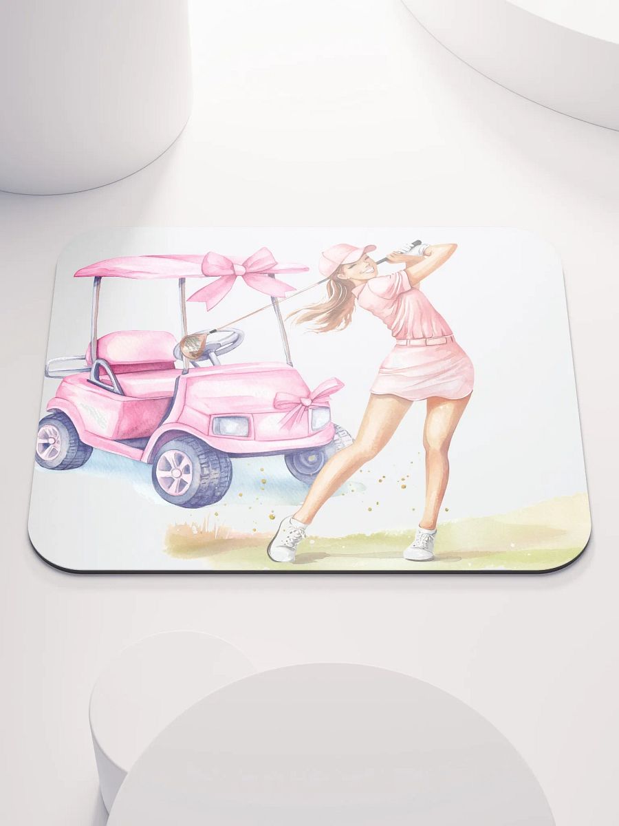 Girly Impressions Golf Day Mouse Pad product image (1)