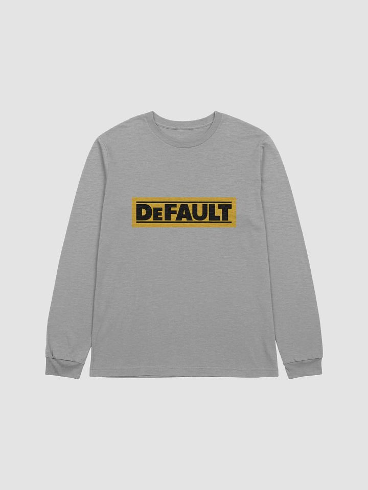 DeWalt DeFault Bella+Canvas Supersoft Long Sleeve T-Shirt product image (1)