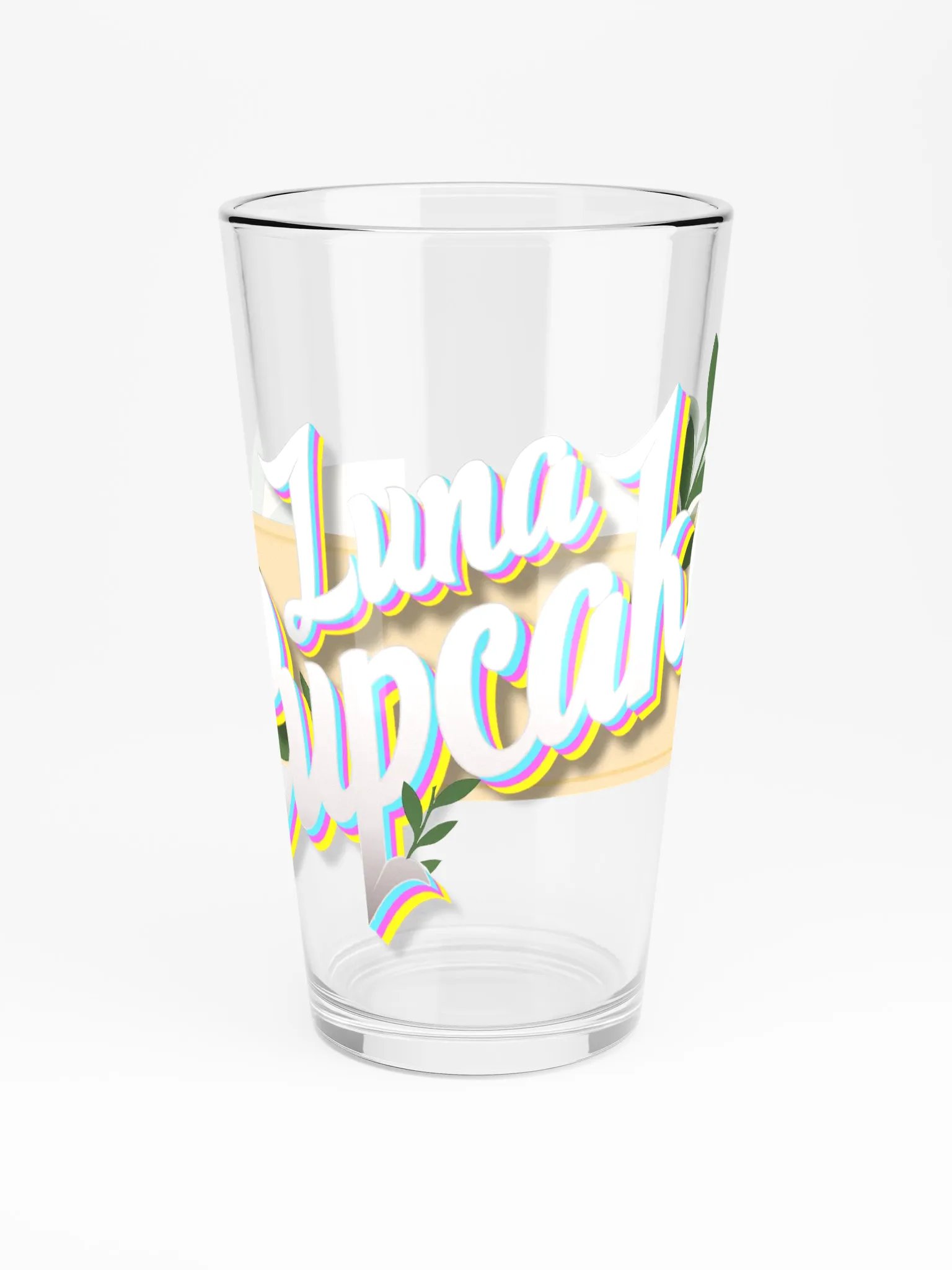 Luna Cupcake Pint Glass product image (3)