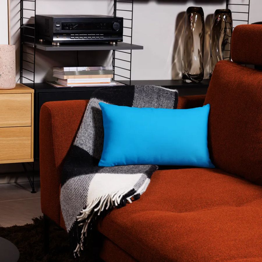 Blue Color Block Pillow Case product image (6)