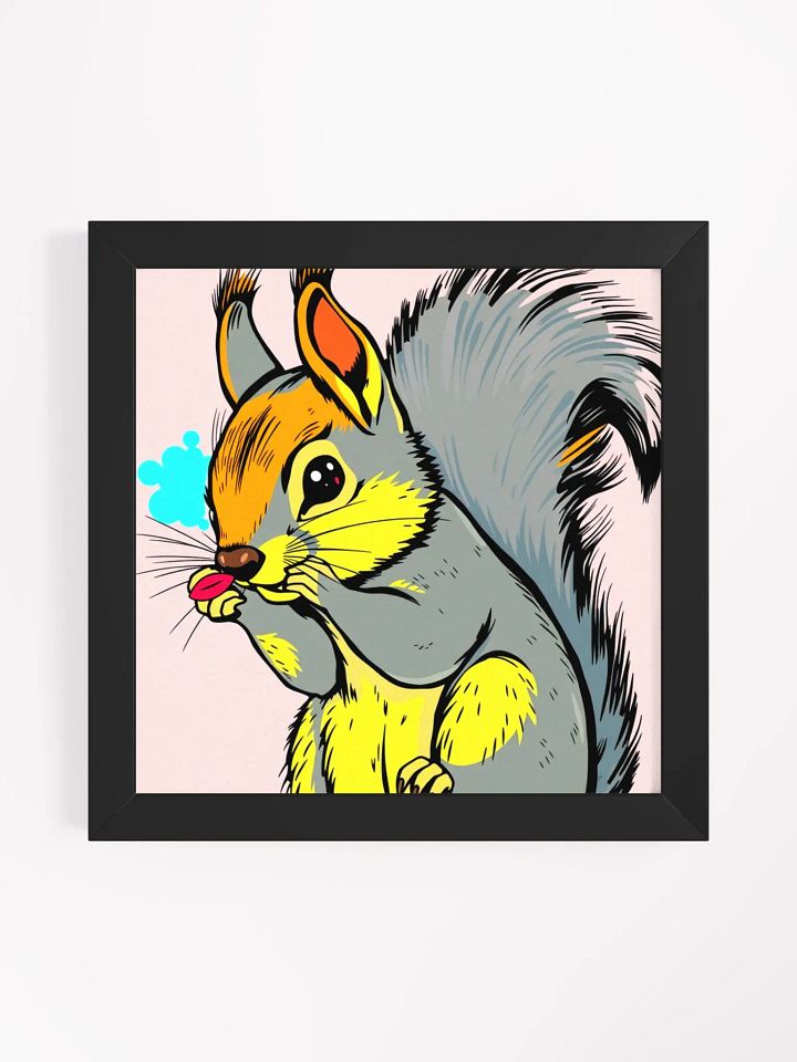 Vibrant Ayous Wood Framed Matte Poster product image (1)