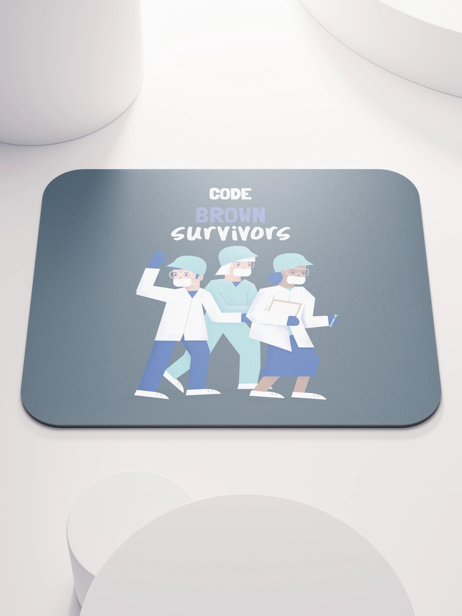 CODE BROWN Survivors Mouse Pad product image (1)