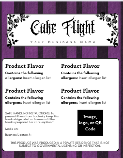 Shadow & Lace Label Templates product image (4)
