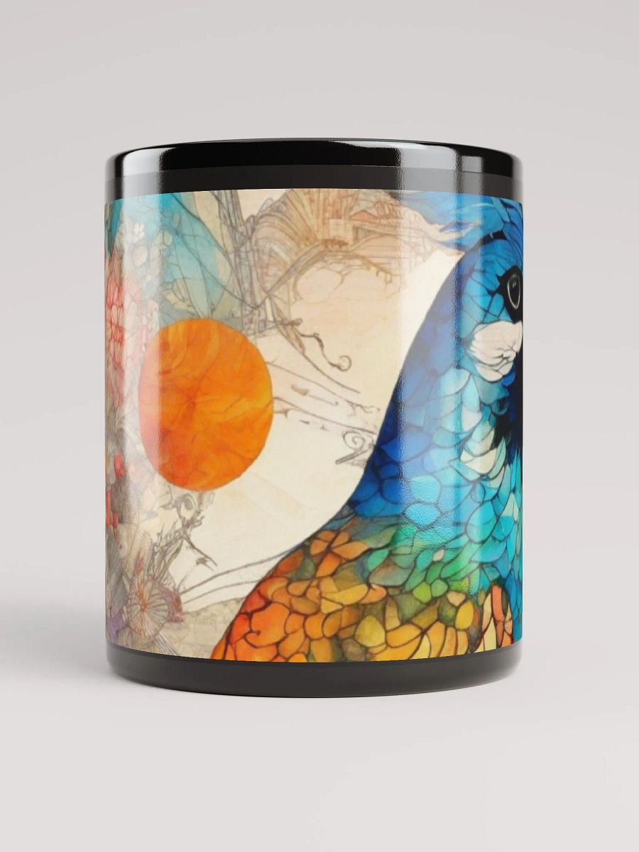 Whimsical Japanese Style Bird Mug product image (10)