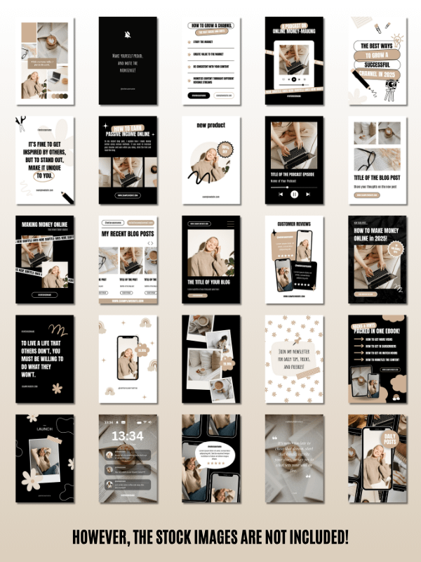 MRR/PLR Pinterest Templates for Bloggers product image (2)