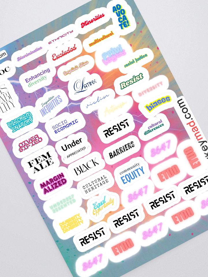 LKM Stealth Stickers Full Sheet 1 product image (1)