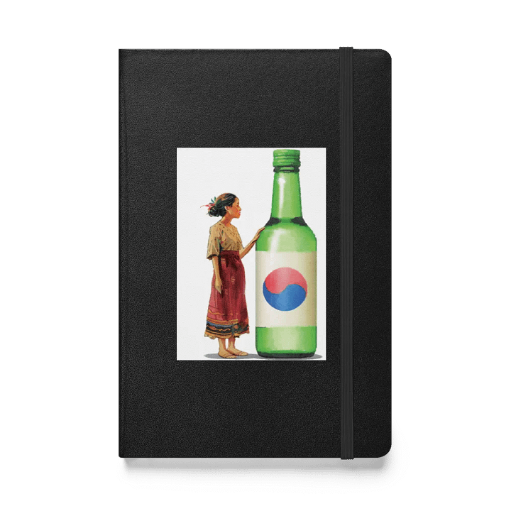 Korean vodka soju and a woman product image (1)