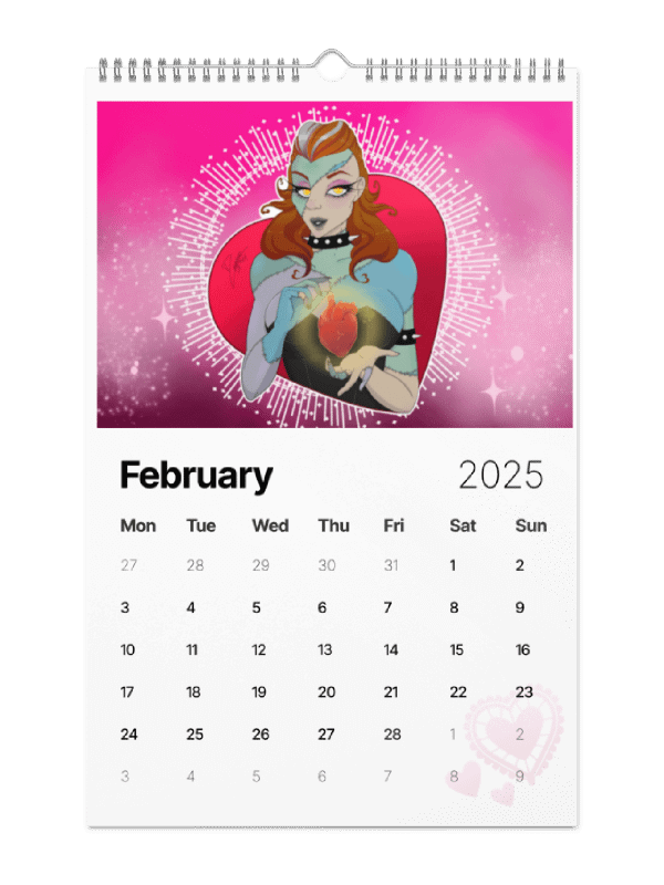 2025 Pinup-tober Calendar product image (33)
