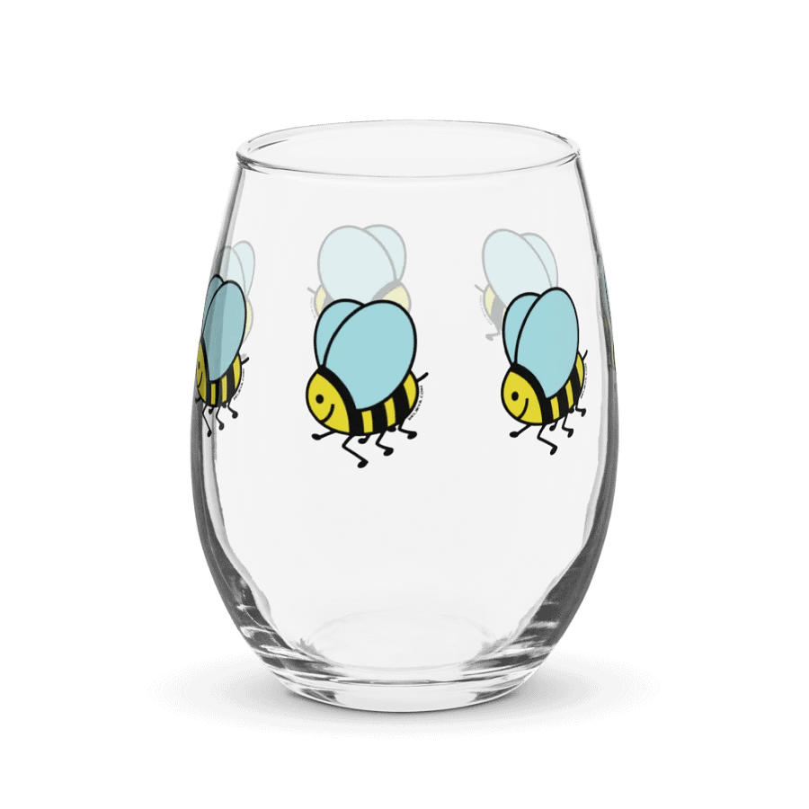 Basic Bee Wine Glass product image (4)