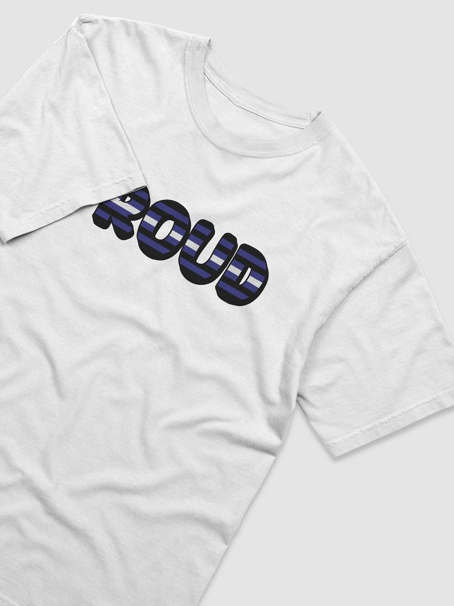 The 'PROUD leather' T-Shirt - White product image (3)