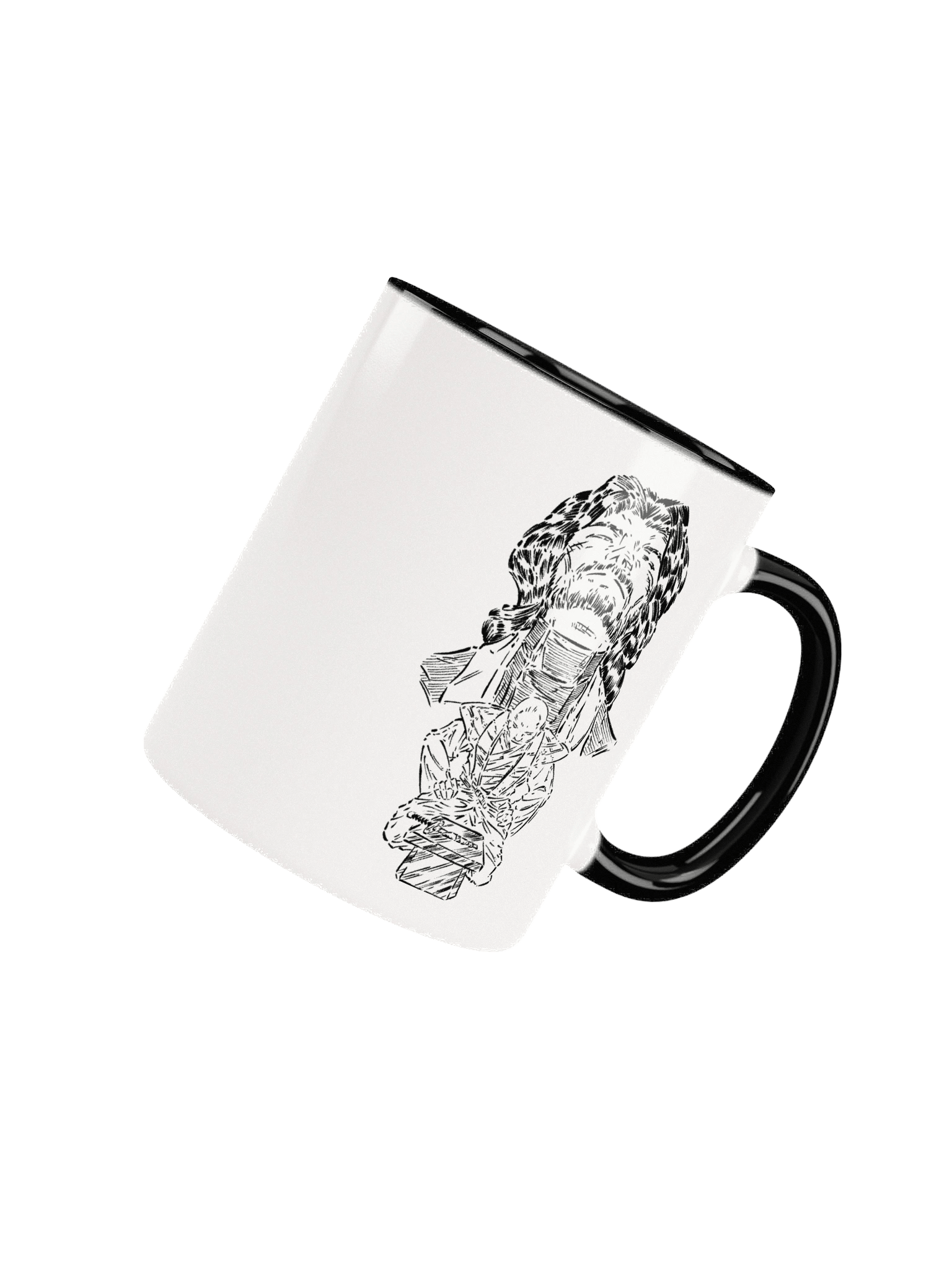 MEIFUMADO | Seppuku | Black & White Mug product image (4)