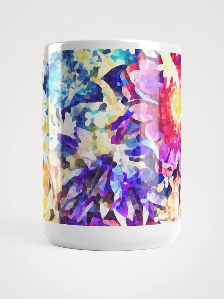 Abstract Graphic | White Coffee Mug | Assorted Bouquet Floral product image (2)