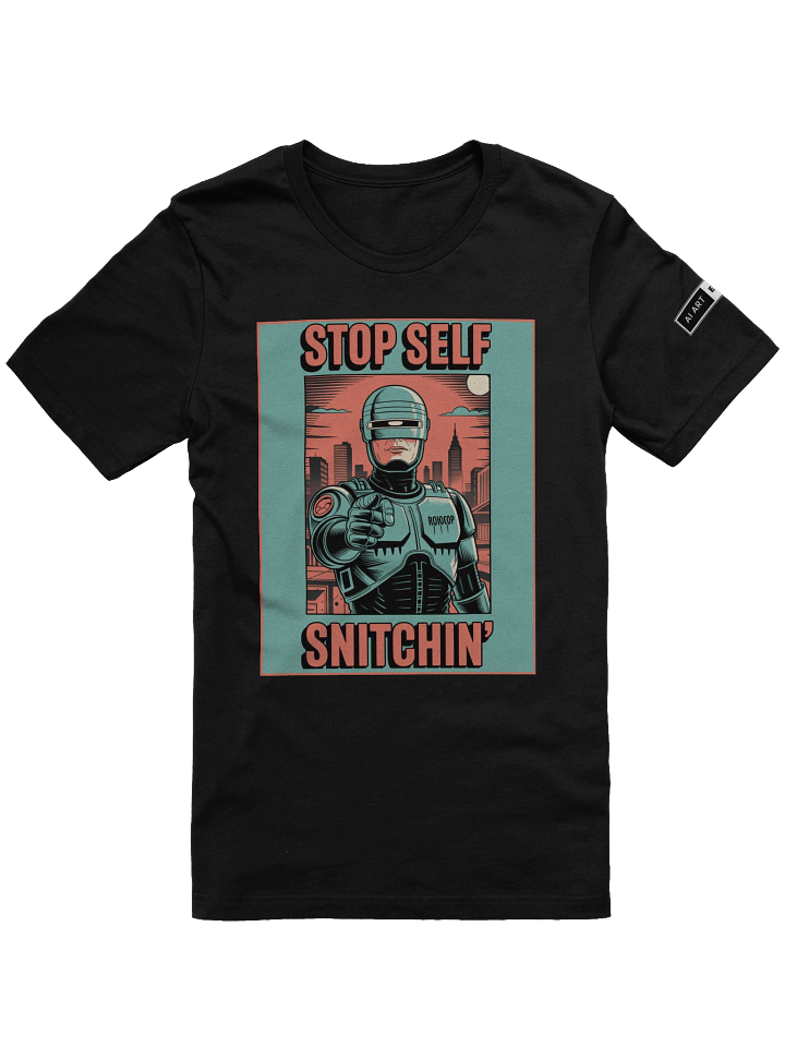 Women "STOP SELF SNITCHIN"; supersoft T-Shirt product image (1)