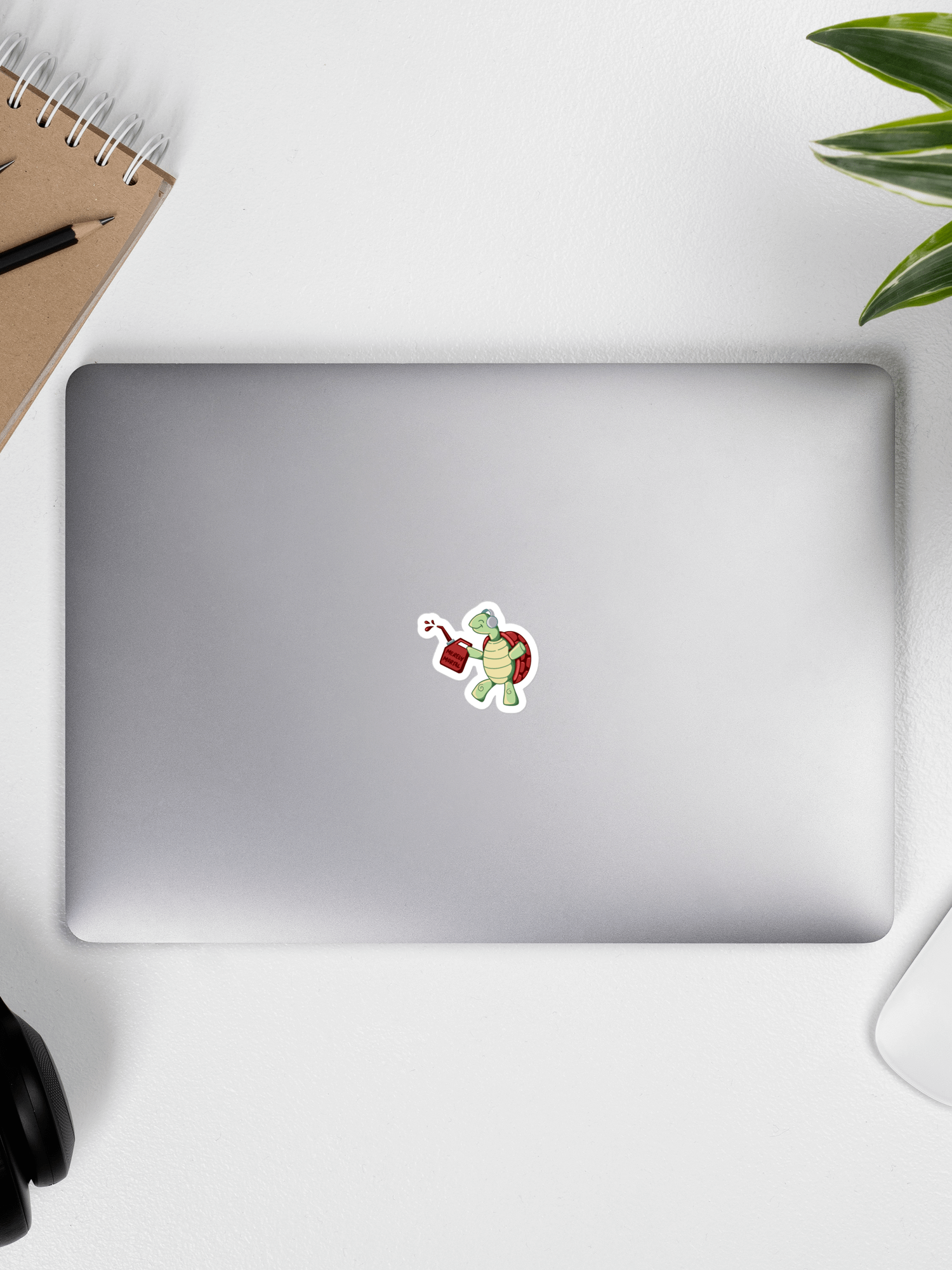 Exclusive: Merely Mortal Dancing Gas Station Turtle Stickers Stickers product image (21)