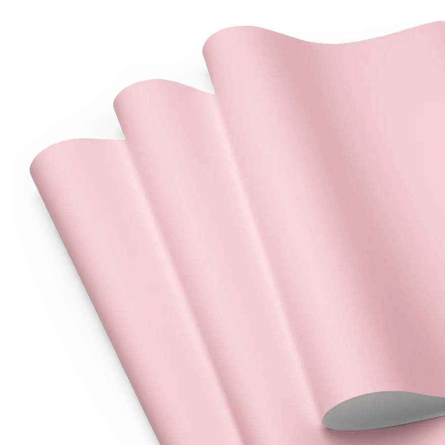 Pale Pink Solid Holiday Christmas Wrapping Paper Sheets (3) product image (8)