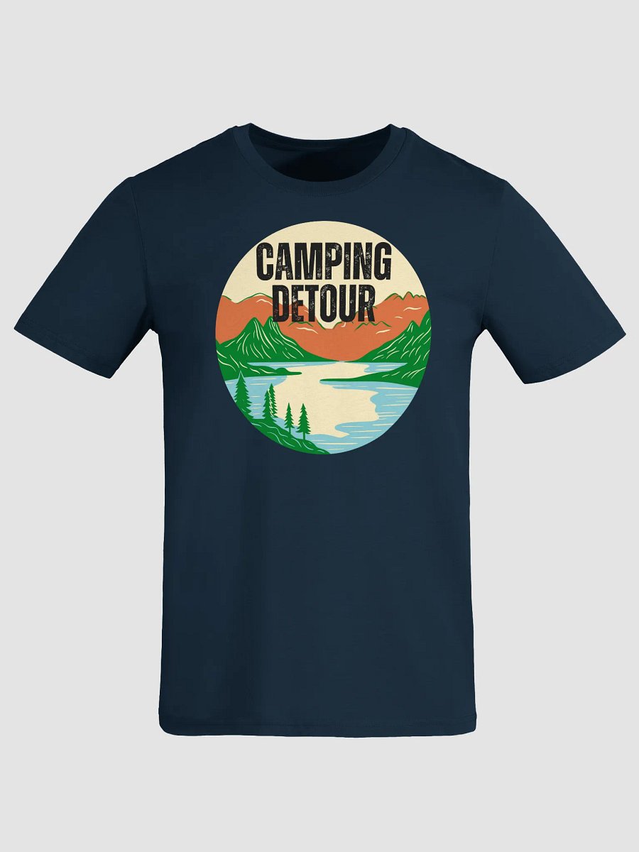Camping Detour Unisex Organic Shirt product image (3)