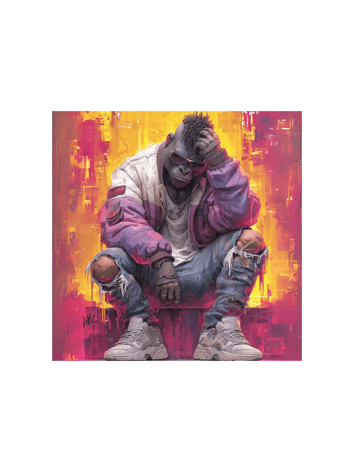 Urban Gorilla Matte Poster product image (1)