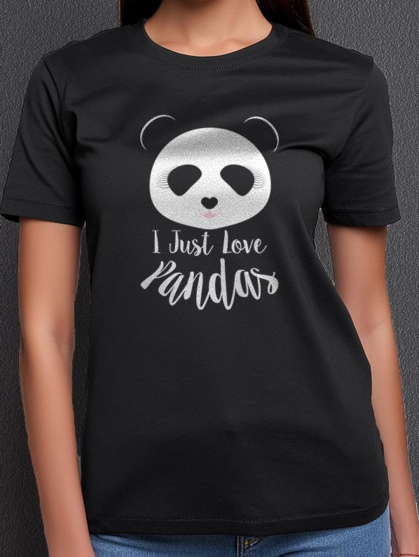 I Just Love Pandas Tee product image (1)